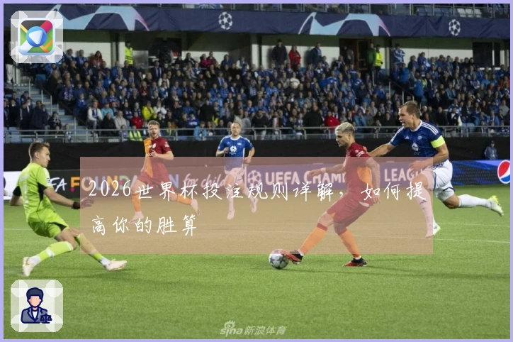 2026世界杯投注规则详解，如何提高你的胜算